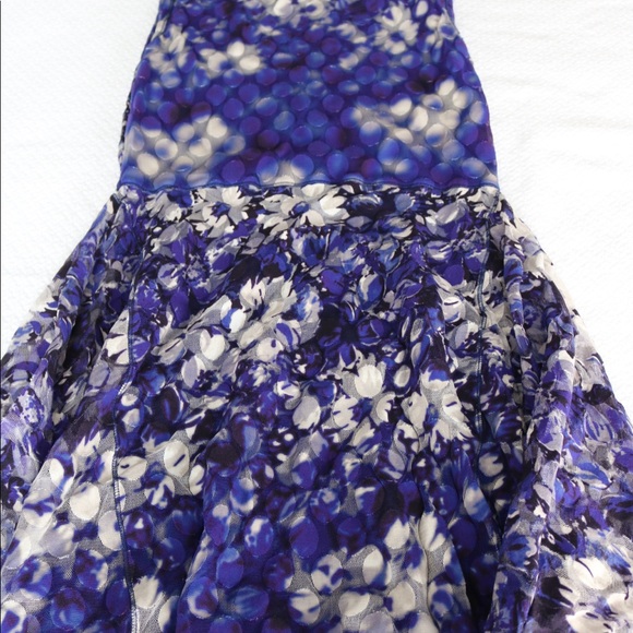 Jean Paul Gaultier Blue and White Floral Dress NWOT - Picture 4 of 5
